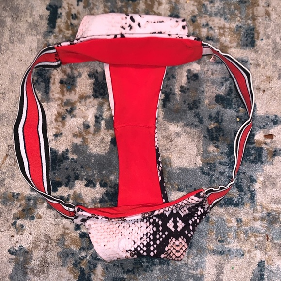 Cheeky snake print swimsuit S - Picture 4 of 5